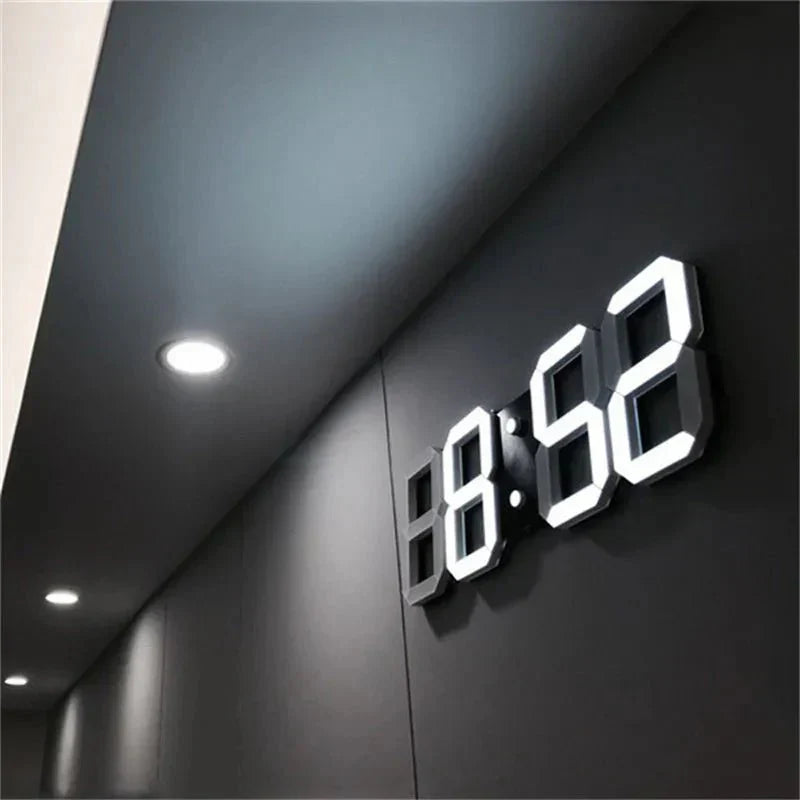 3D LED Wanduhr