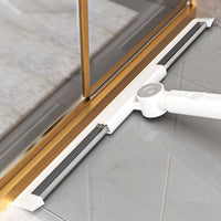 3-in-1-Silikonwischer – Schrubbt, Wischt & Fegt in einem Durchgang