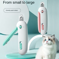 Katzennagel-Clipper mit verstellbarer Öffnung & versteckter Nagelfeile