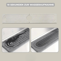 Diatomit Spülbeckenmatte