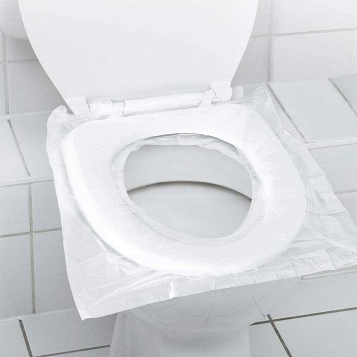 Einweg-Toilettensitzbezüge 50 Stück – Hygienischer Reisebegleiter