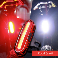 USB-aufladbares Fahrrad-LED-Rücklicht – Weitwinkel-Sichtbarkeit