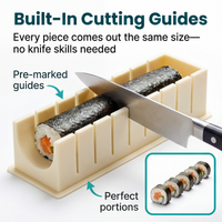 Sushi-Form-Set – Gleichmäßige Rollen ganz ohne Rolltechnik