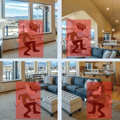 Kabellose Überwachungskamera – Passt in jede E27-Lampenfassung