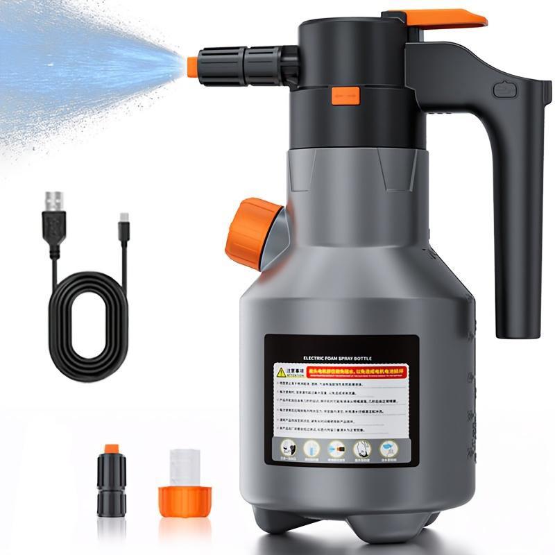 Elektrische Schaumsprühflasche – Kabelloser Schaumsprüher für die Autowäsche