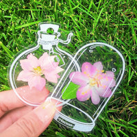 Trockenblumen-Lesezeichen-Set – 30 Stück mit Quaste