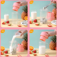 Tragbarer Mixbecher – Frische Smoothies in Sekunden