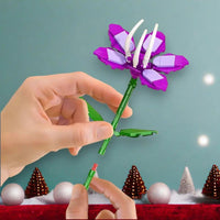 Adventskalender mit Blumen-Bausteinen – 24 Tage kreativer Weihnachtsfreude