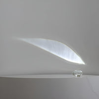 Ovale Tischlampe mit warmem Stimmungslicht