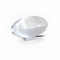 Ovale Tischlampe mit warmem Stimmungslicht