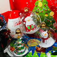 Aufblasbare Weihnachtskugel mit Licht — Mit Fernbedienung steuerbar