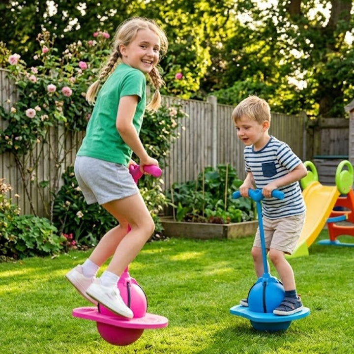 Balance-Hüpfball – Für Kinder und Erwachsene – Koordination, Spaß & Bewegung für zu Hause