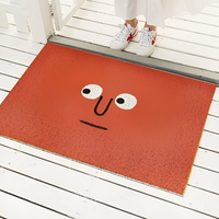 Smiley-Fußmatte – Rutschfestes PVC mit Schnelltrocknender Oberfläche