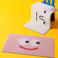 Smiley-Fußmatte – Rutschfestes PVC mit Schnelltrocknender Oberfläche