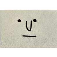 Smiley-Fußmatte – Rutschfestes PVC mit Schnelltrocknender Oberfläche