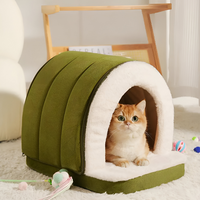 Hundebett Höhle 2-in-1 – Beruhigt Ängstliche Haustiere Natürlich