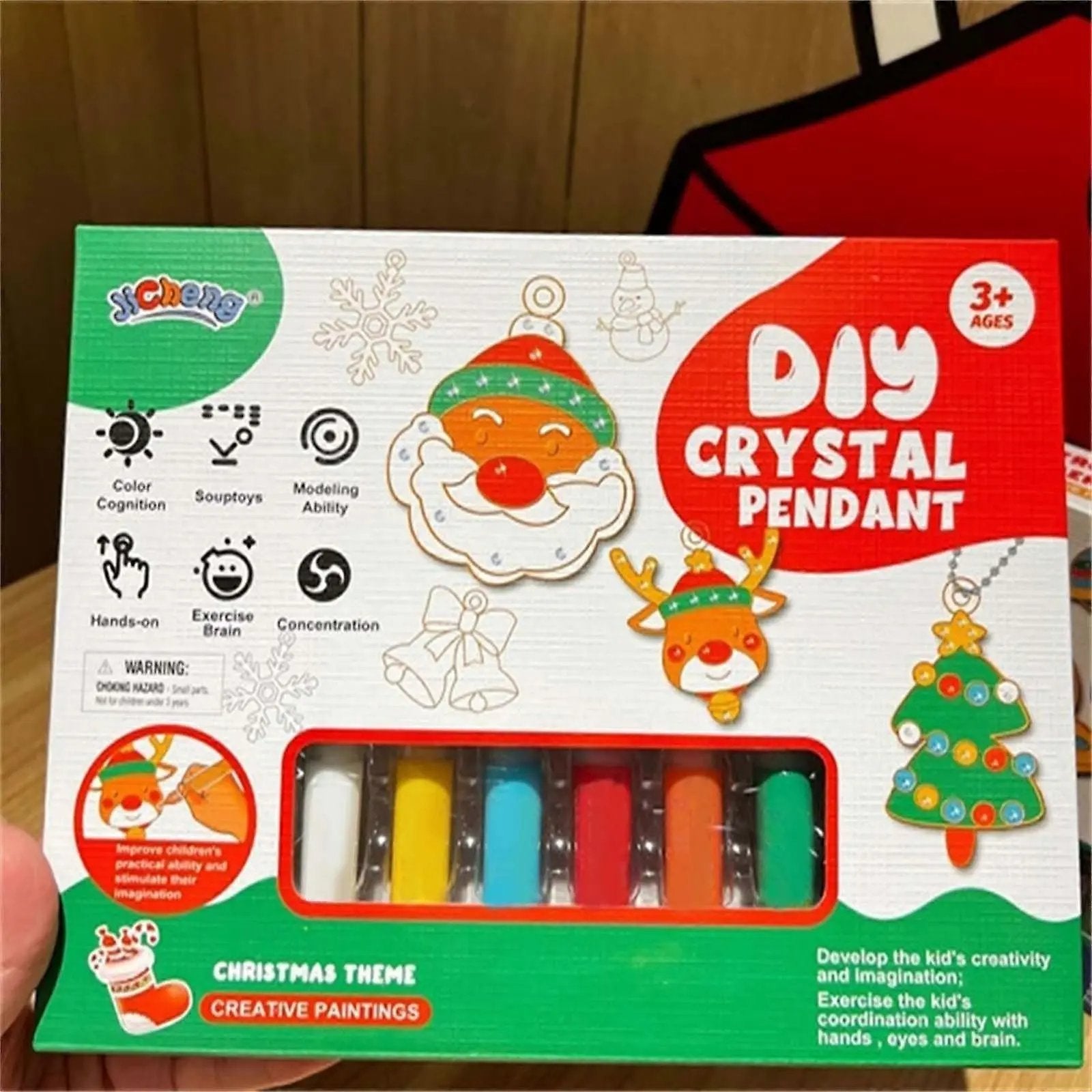 DIY-Kristallmalerei-Set — Farbenfrohe Kristallanhänger selbst gestalten