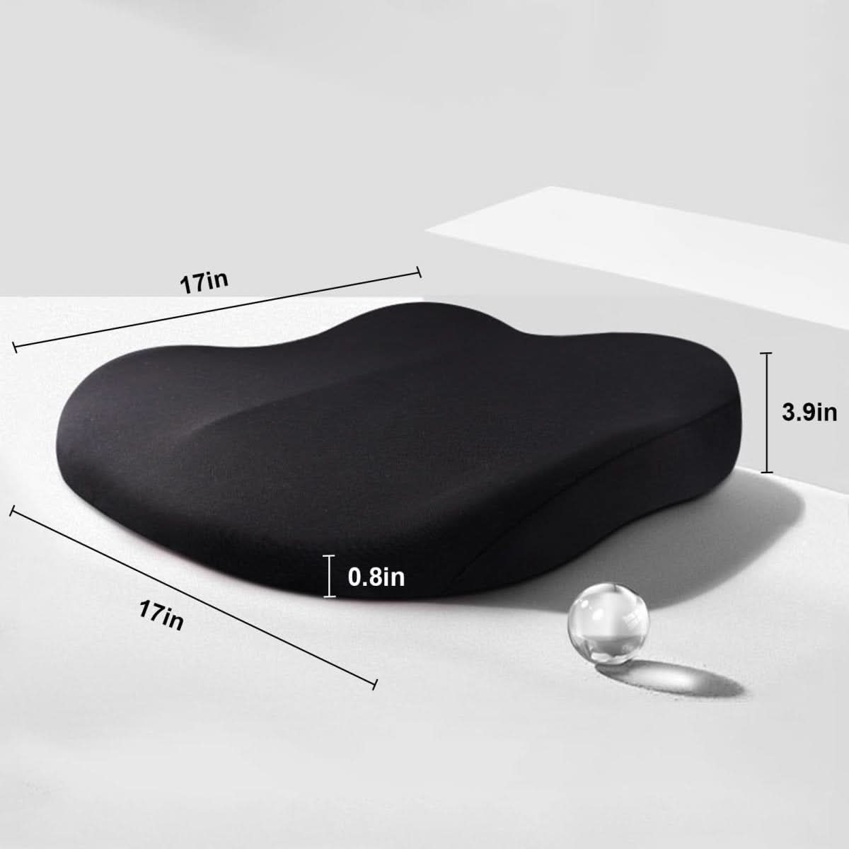 Memory-Foam-Autositzkissen – Bessere Sicht, weniger Rückenschmerzen