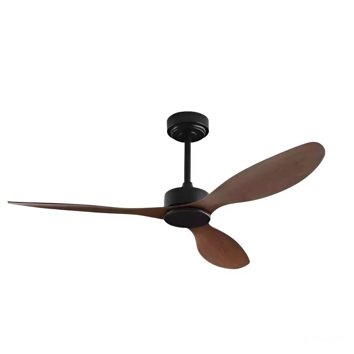 Holz-Deckenventilator mit Fernbedienung – Leise & Energieeffizient