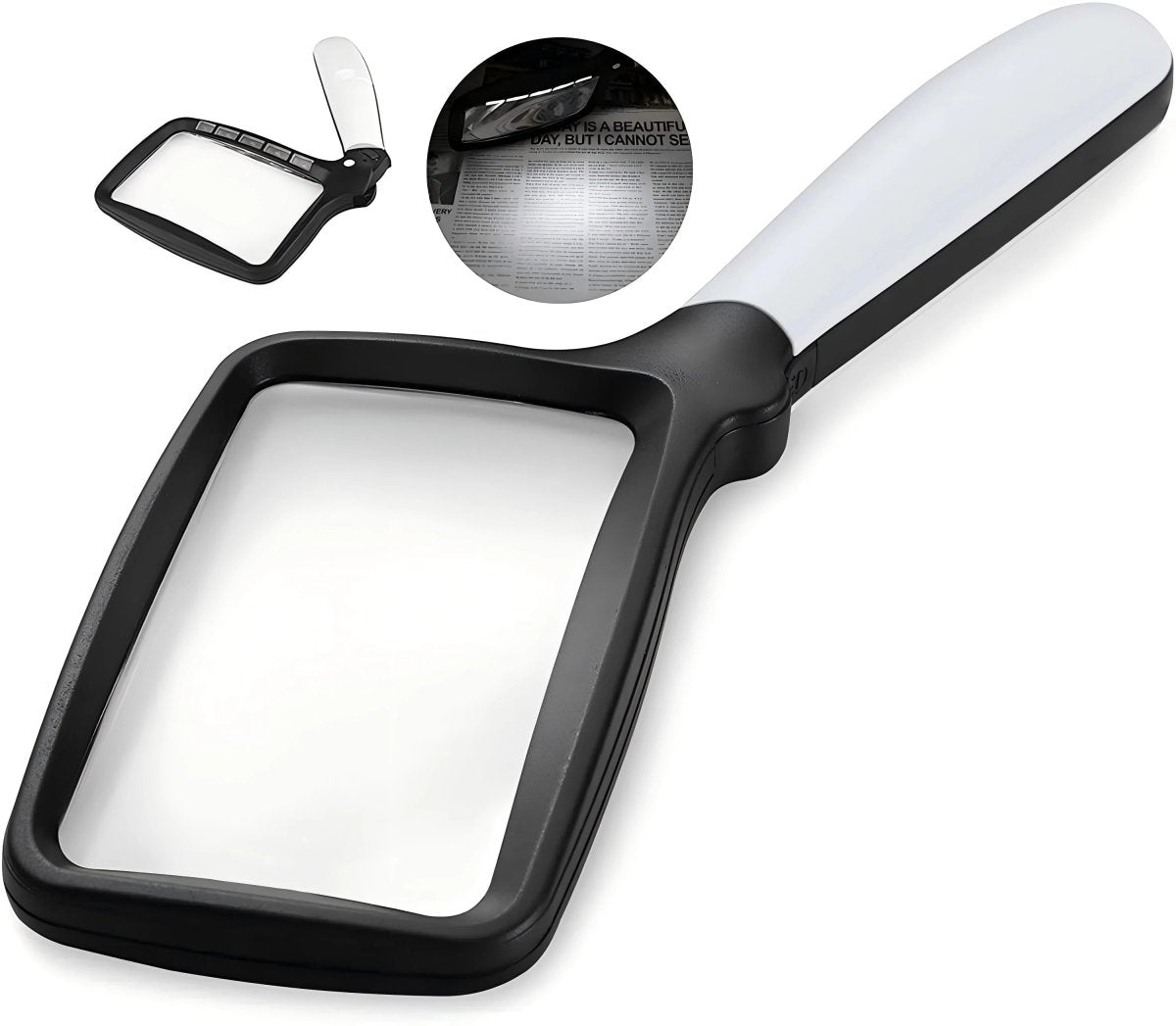 LED-Handlupe – Kleingedrucktes mühelos lesen
