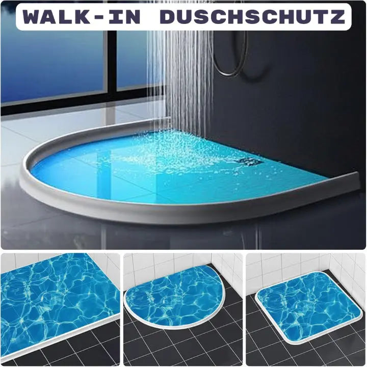 Flexible Dusch-Wassersperre