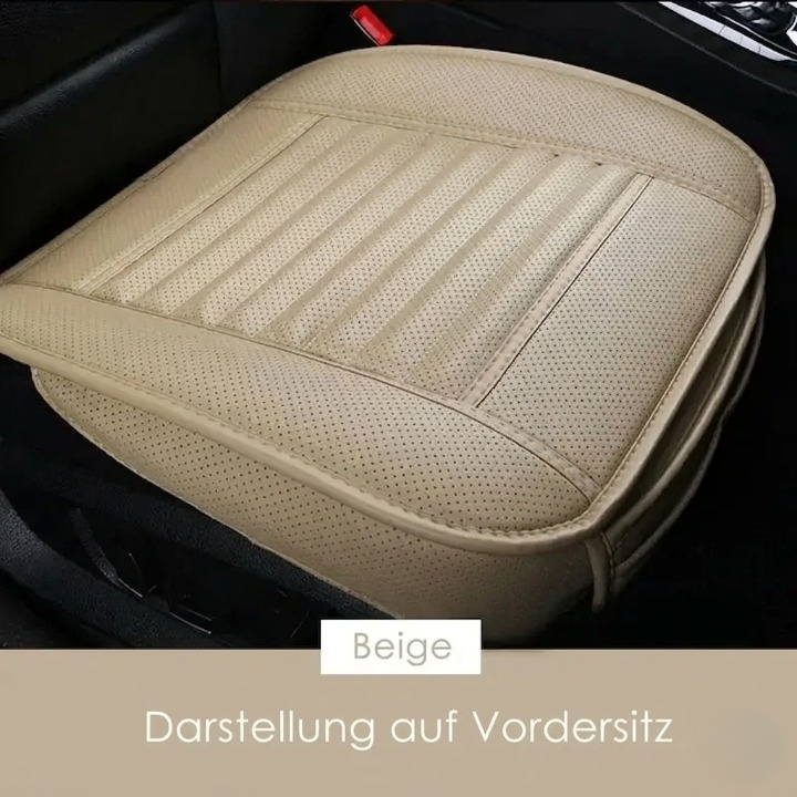 PU-Leder Autositzbezug – Atmungsaktiv, Rutschfest, Für Alle Jahreszeiten
