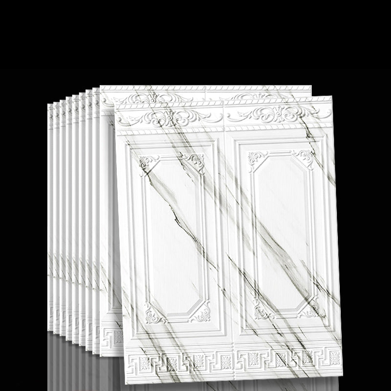 3D-Wandpaneele Selbstklebend – Wasserdicht, 10er-Set
