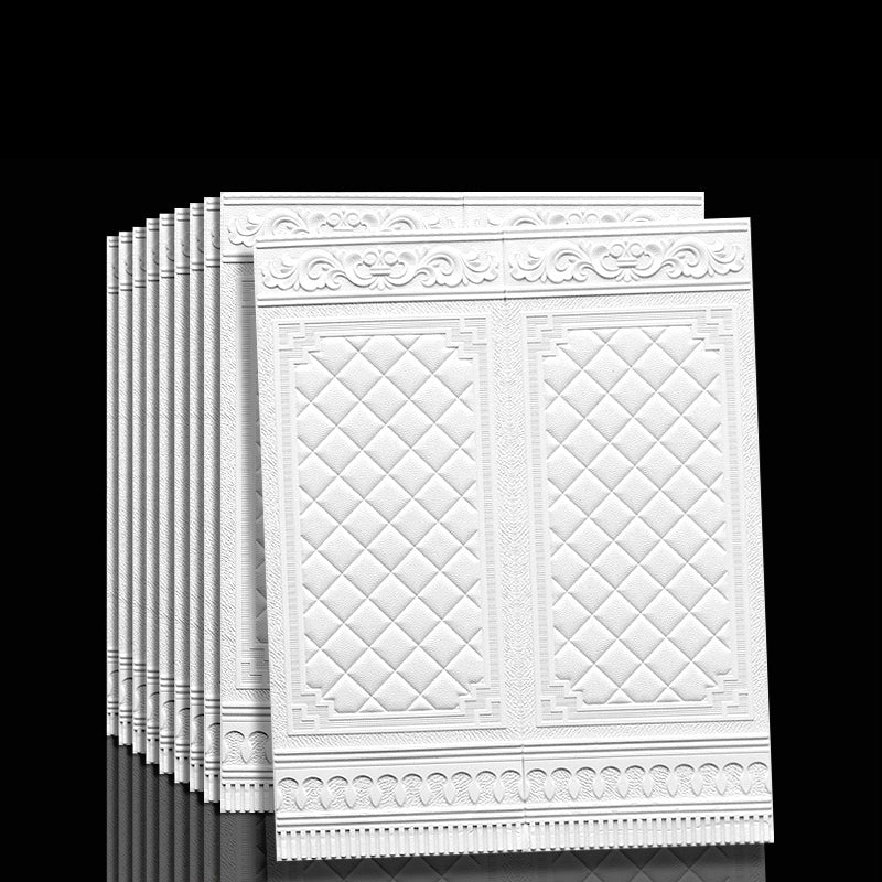 3D-Wandpaneele Selbstklebend – Wasserdicht, 10er-Set
