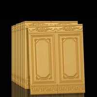 3D-Wandpaneele Selbstklebend – Wasserdicht, 10er-Set