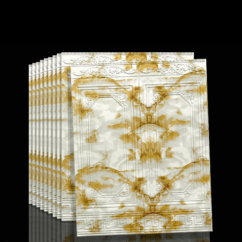 3D-Wandpaneele Selbstklebend – Wasserdicht, 10er-Set