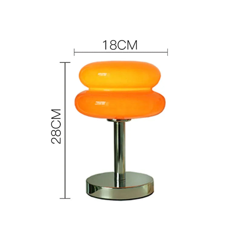 Glas Tischlampe