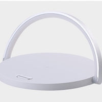 LED-Nachttischlampe mit kabellosem Ladegerät