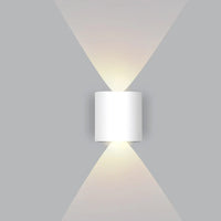 Innen-LED-Wandleuchte mit Auf-Ab-Licht – Warmweiß
