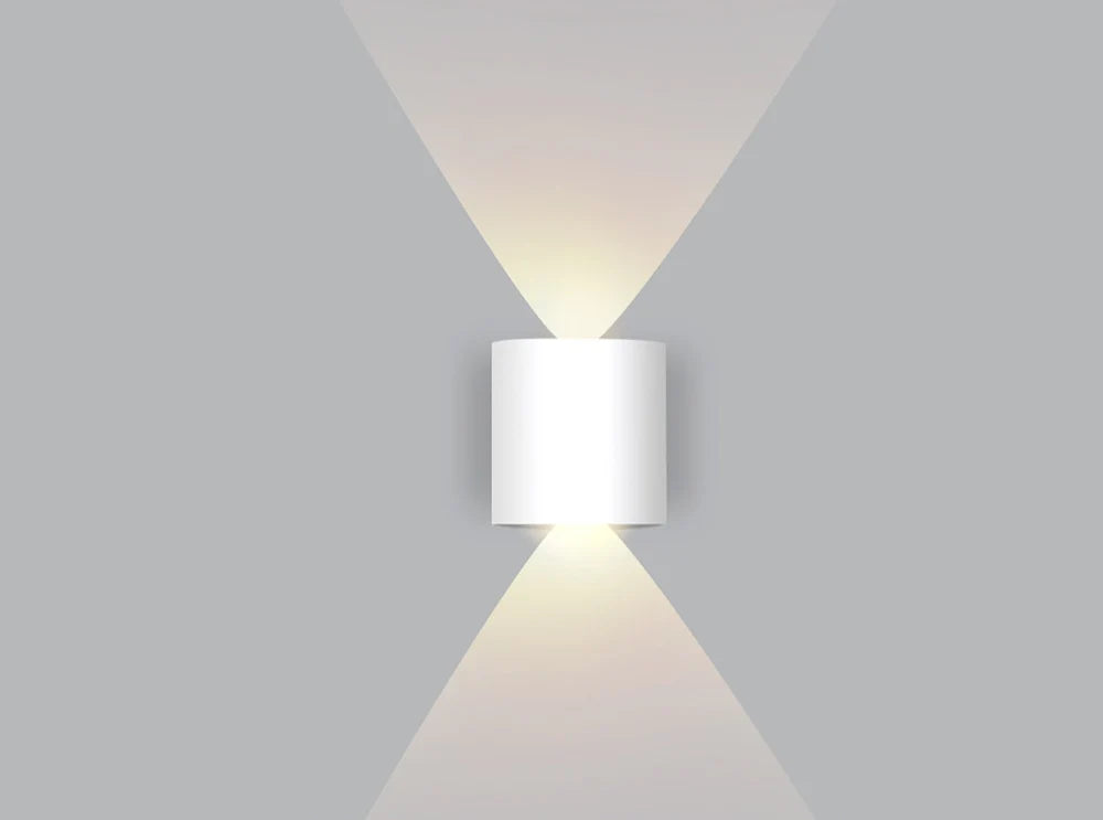 Innen-LED-Wandleuchte mit Auf-Ab-Licht – Warmweiß