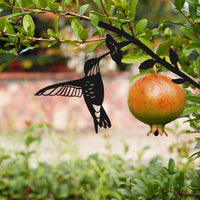Metall-Vogel-Silhouette – Wand- und Gartendekoration