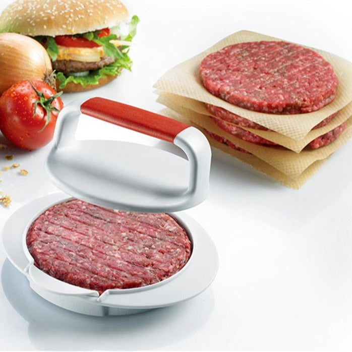 Hamburger-Presse – Gleichmäßige Frikadellen auf Knopfdruck
