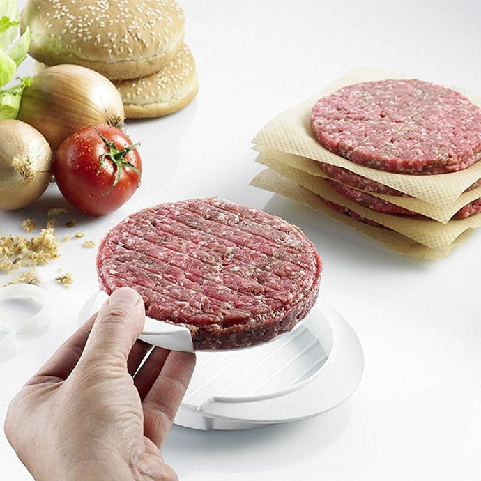 Hamburger-Presse – Gleichmäßige Frikadellen auf Knopfdruck