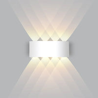 Innen-LED-Wandleuchte mit Auf-Ab-Licht – Warmweiß