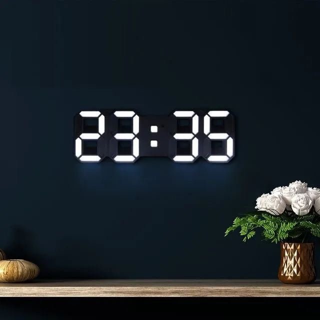 3D LED Wanduhr