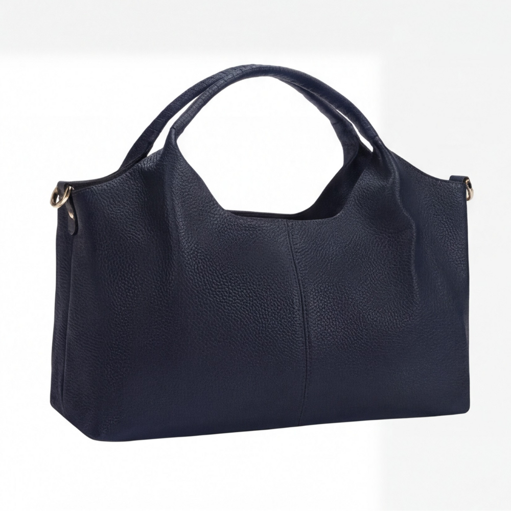 Weiche Leder-Hobo-Tasche mit mehreren Fächern