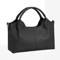 Weiche Leder-Hobo-Tasche mit mehreren Fächern