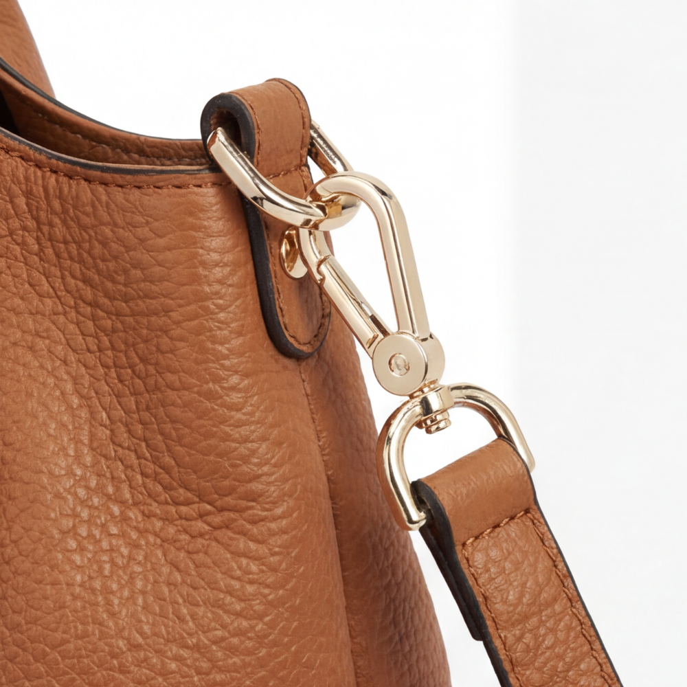 Weiche Leder-Hobo-Tasche mit mehreren Fächern