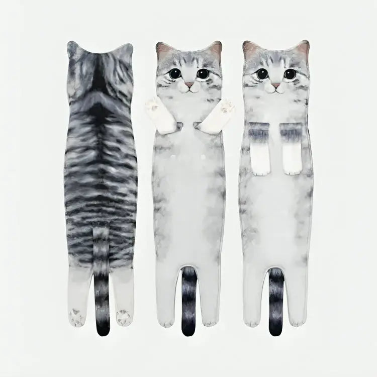 Katzen-Handtuch – Weich, dekorativ & immer griffbereit
