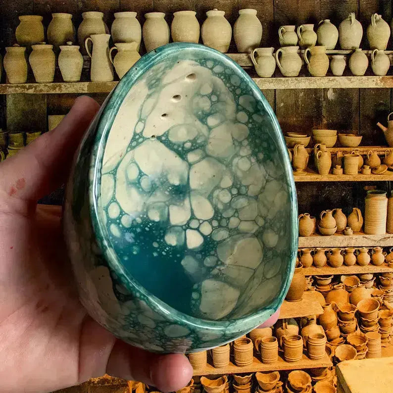1+1 Gratis | Keramik-Kräuterstreifer mit rustikalem Handwerkscharme