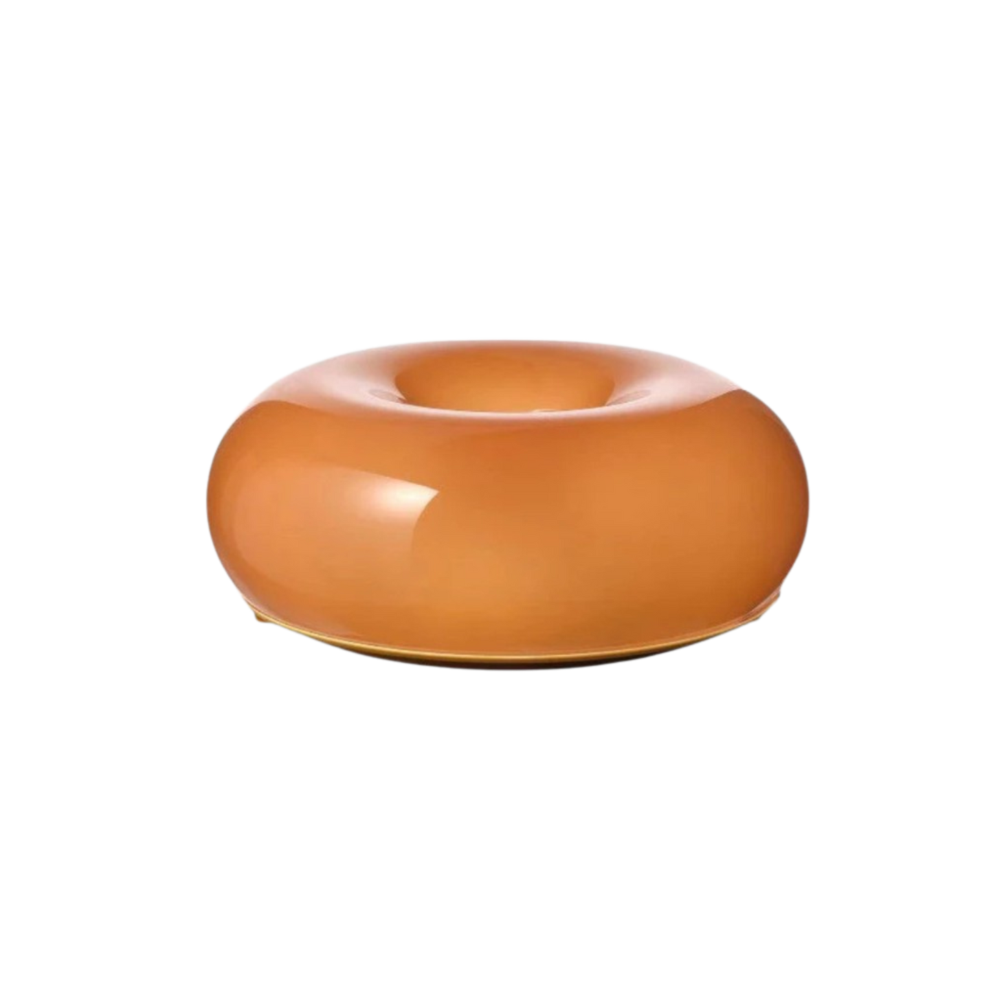 Runde Tischlampe in Donutform mit Sanftem LED-Licht