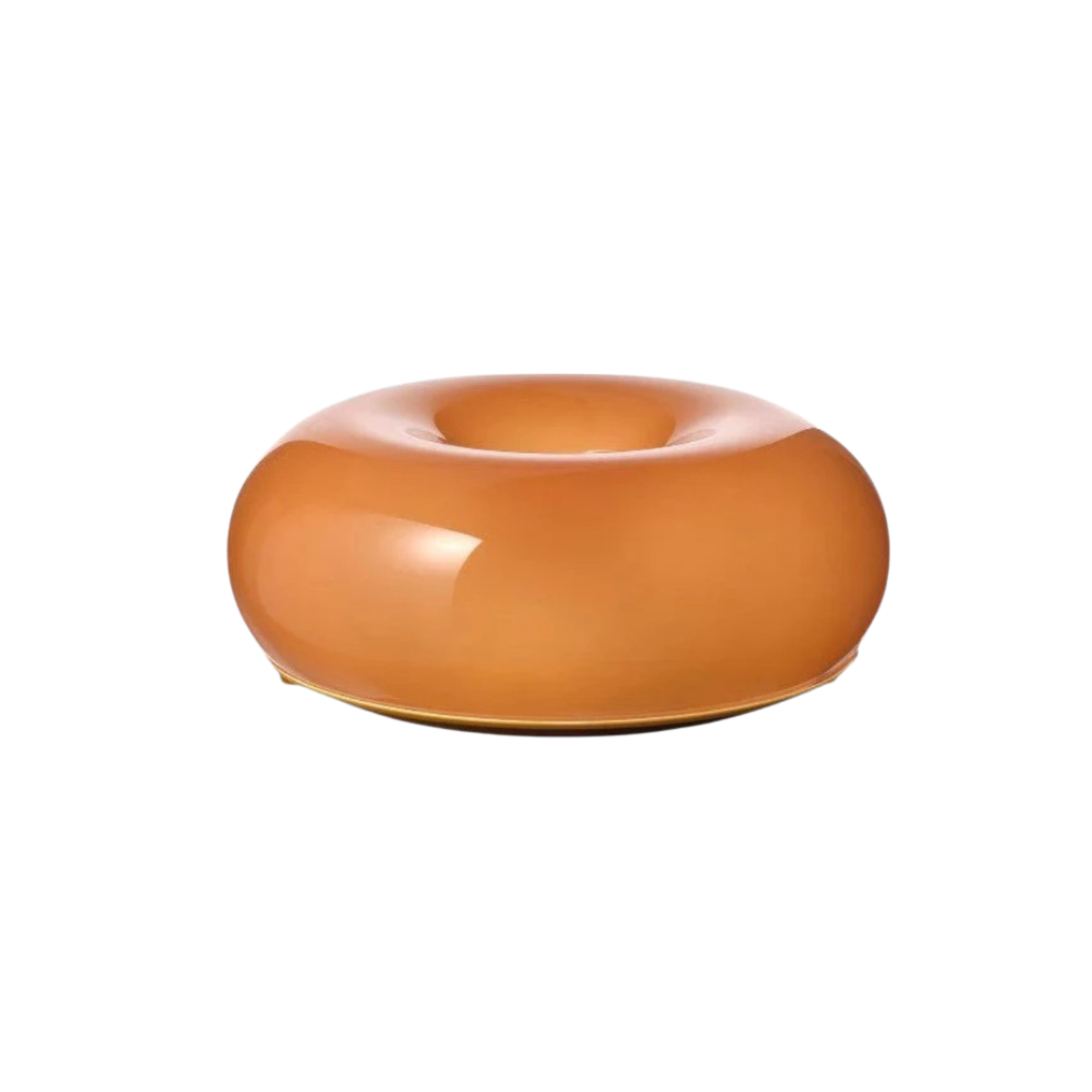 Runde Tischlampe in Donutform mit Sanftem LED-Licht