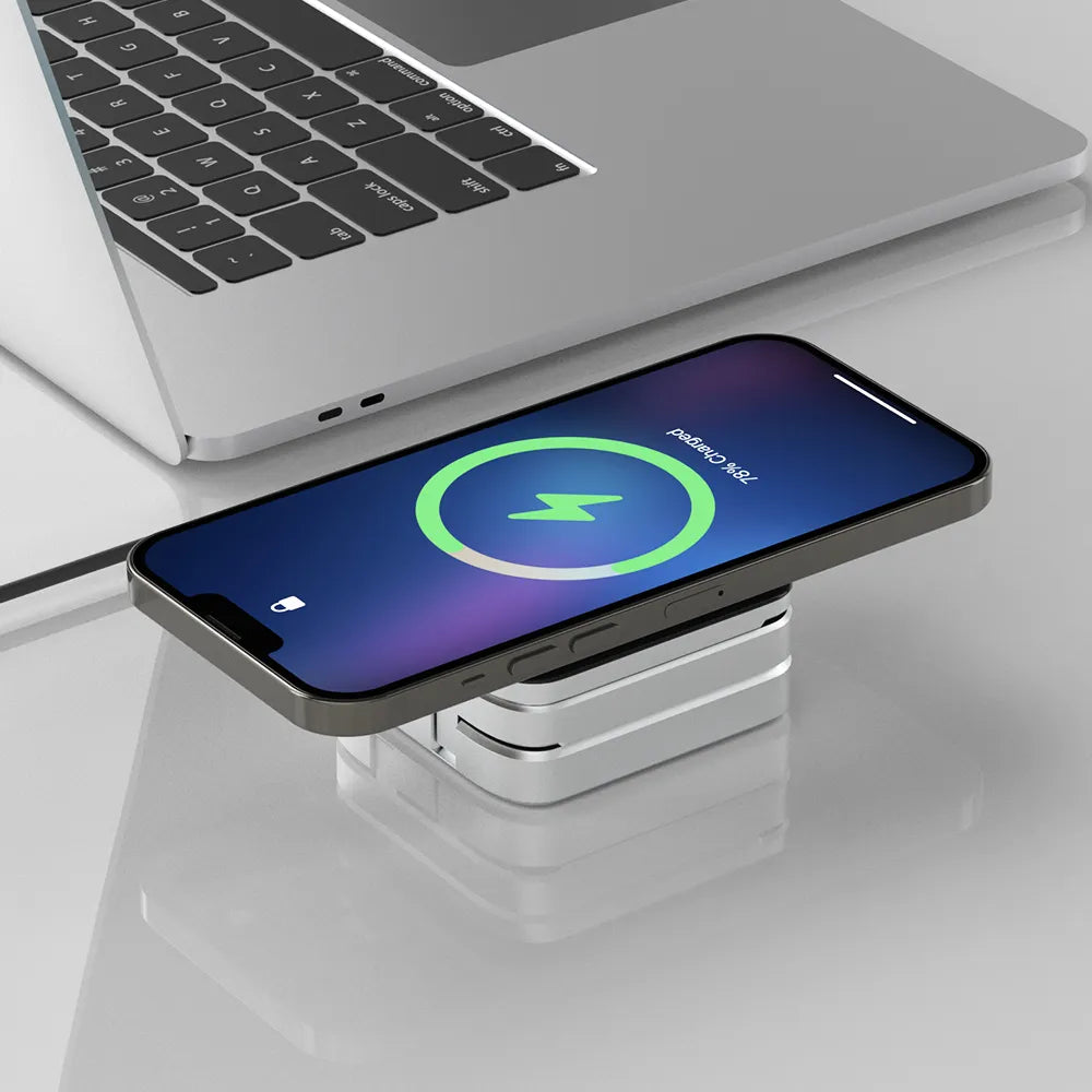 3-in-1 Drahtlose Ladestation – Smartphone, Smartwatch und Earbuds
