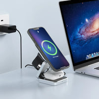 3-in-1 Drahtlose Ladestation – Smartphone, Smartwatch und Earbuds