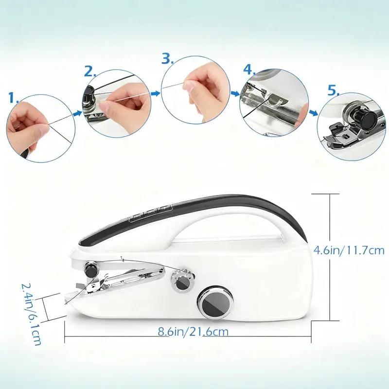 Mini-Nähmaschine mit Dual-Geschwindigkeitssteuerung — Mit Zubehör