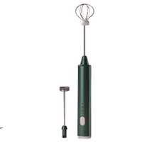 USB-Aufladbarer Mini-Handmixer mit 3 Geschwindigkeitsstufen